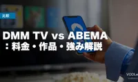 DMM TV vs ABEMA 徹底比較：料金・作品・強み解説【2026年6月最新】