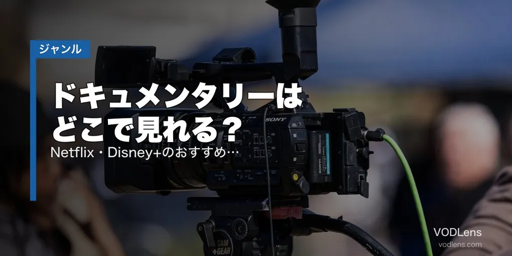 ドキュメンタリーはどこで見れる？Netflix・Disney+のおすすめ作品と配信サービス比較【2026年6月最新】