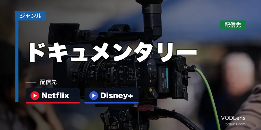 ドキュメンタリーはどこで見れる？Netflix・Disney+のおすすめ作品と配信サービス比較【2026年8月最新】