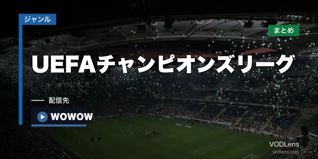 UEFAチャンピオンズリーグ 配信先まとめ｜どこで見れる【2026年6月最新】
