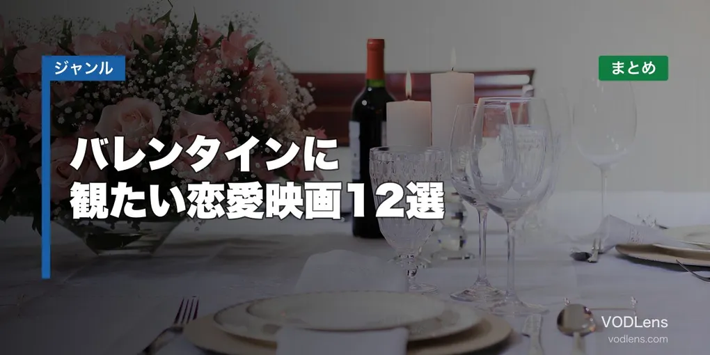 バレンタインに観たい恋愛映画12選 配信先まとめ【2026年6月最新】