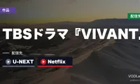 TBSドラマ『VIVANT』はどこで見れる？U-NEXT・Netflix配信先【2026年8月最新】
